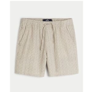 Hollister Men's Epic Flex 100% Cotton Jogger Shorts Diamond Pattern Med-Call out